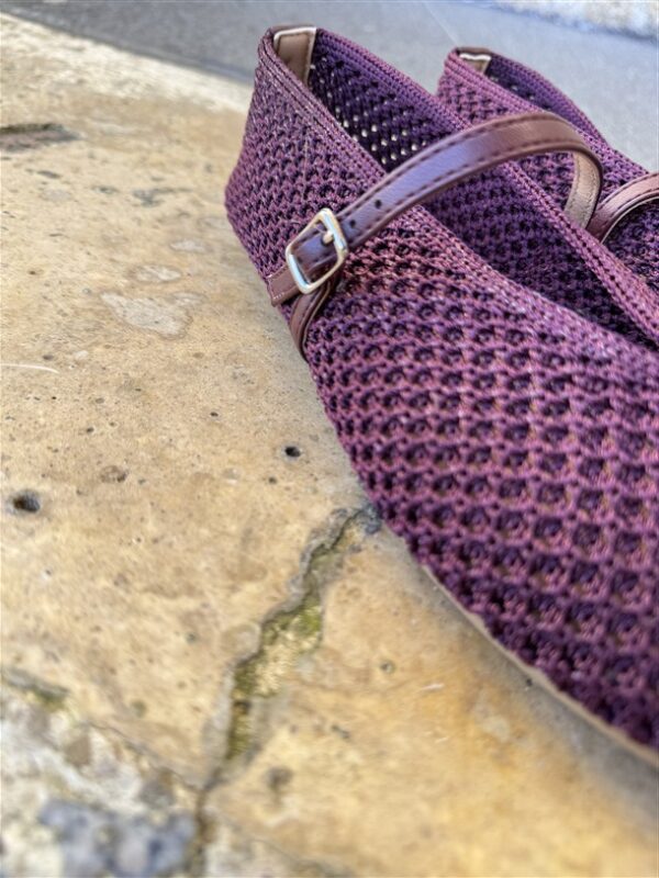 Everyday Elegance Flat Bordeaux