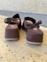 Soft Summer Wedge Suede Bruin