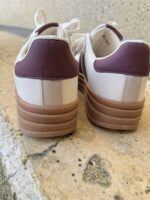 8-193 City Chic Platform Sneaker Bordeau