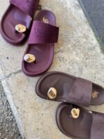 Minimal Luxe Slide Brown
