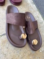 Minimal Luxe Slide Brown