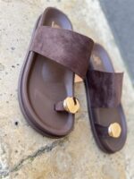 Minimal Luxe Slide Brown