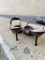 Ls5452a Raffia Slingback Heels