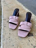 Blush Milano Mule Heels