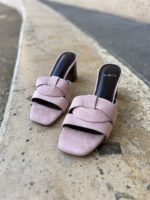 Blush Milano Mule Heels