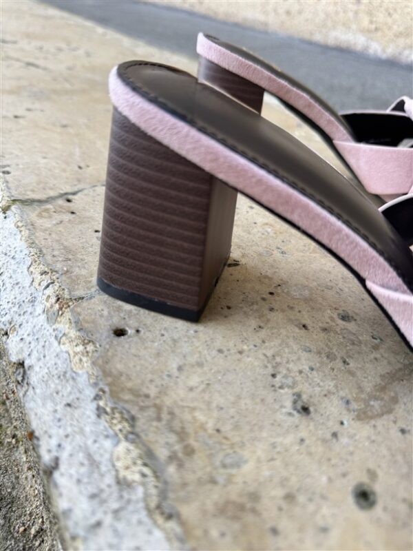 Blush Milano Mule Heels