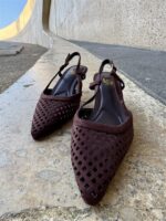 Mo-3625 Elegant Cut-Out Slingback Heels