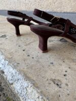 Mo-3625 Elegant Cut-Out Slingback Heels