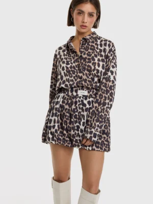 Alix Ballon Skirt Animal