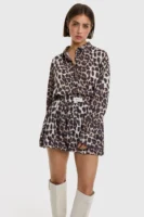 Alix Ballon Skirt Animal