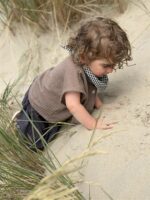 LITTLE LEAN BREEZE CARDIGAN MOCHA