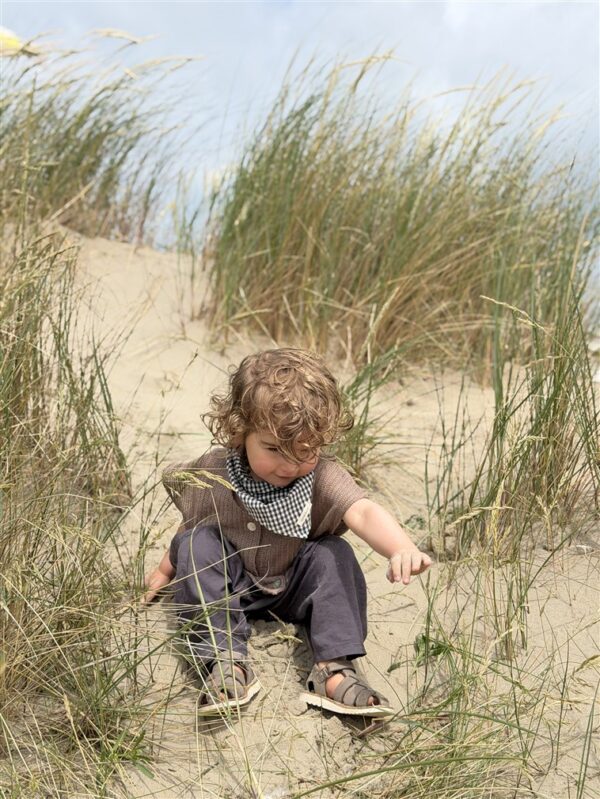 LITTLE LEAN BREEZE CARDIGAN MOCHA