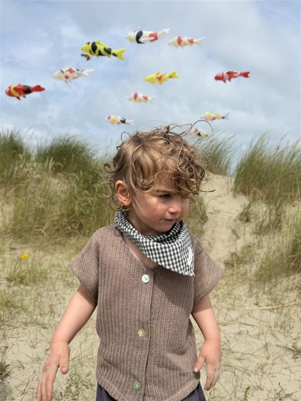 LITTLE LEAN BREEZE CARDIGAN MOCHA