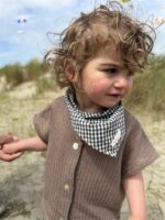 LITTLE LEAN BREEZE CARDIGAN MOCHA