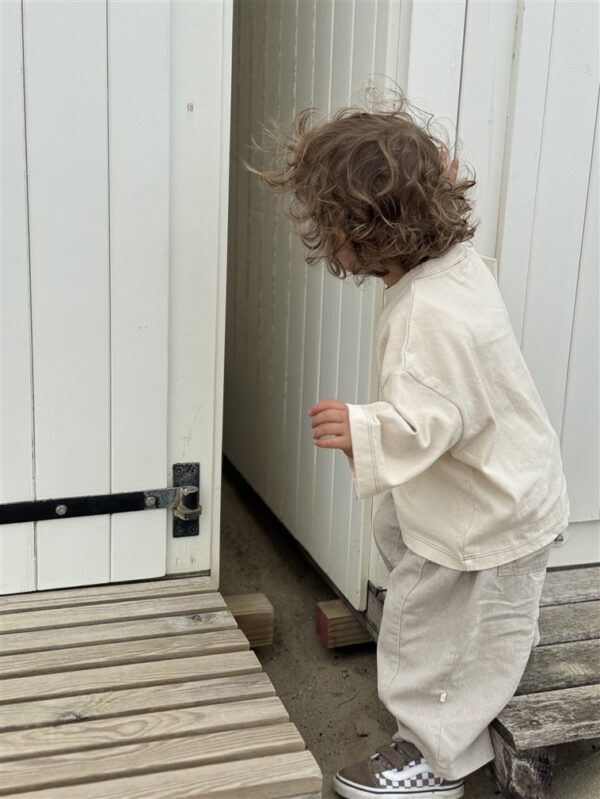 LITTLE LEAN SOFT STRENGHT TEE CREAM