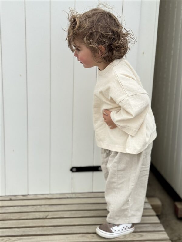 LITTLE LEAN SOFT STRENGHT TEE CREAM