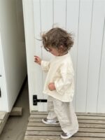 LITTLE LEAN SOFT STRENGHT TEE CREAM