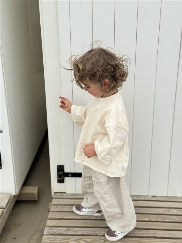 LITTLE LEAN SOFT STRENGHT TEE CREAM