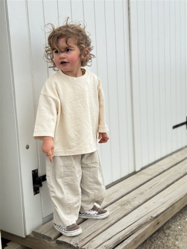 LITTLE LEAN STONE PANTS BEIGE