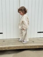 LITTLE LEAN STONE PANTS BEIGE