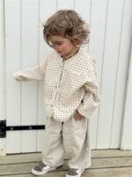 LITTLE LEAN STONE PANTS BEIGE