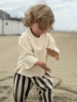 LITTLE LEAN LEO STRIPED PANTS