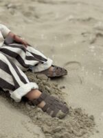 LITTLE LEAN LEO STRIPED PANTS