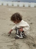LITTLE LEAN LEO STRIPED PANTS