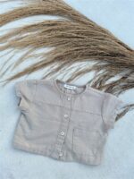 Henri Linen Shirt Beige