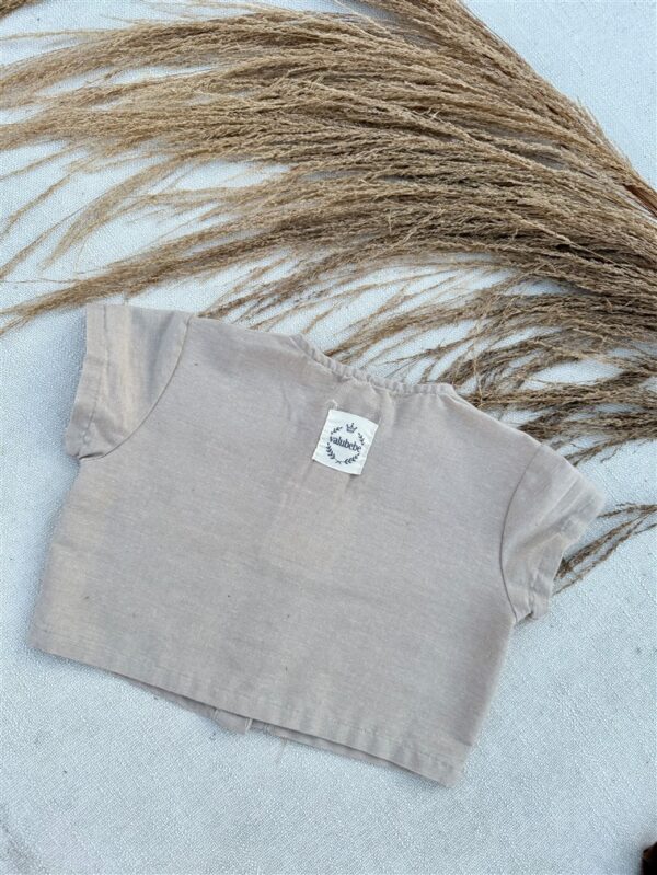 Henri Linen Shirt Beige