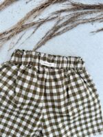 LITTLE LEAN SHORT CHECKED