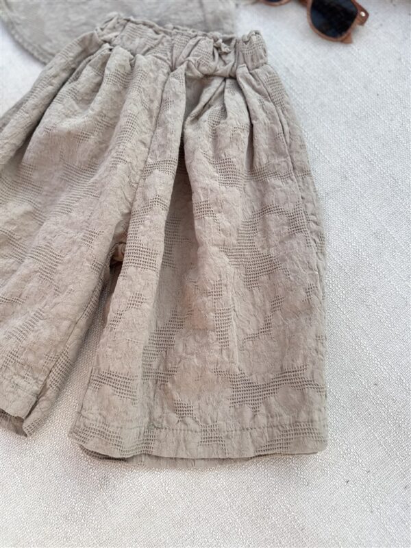 Oat Lace Set Top+Pantalon