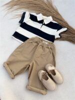 LITTLE LEAN ORIGINAL STITCH KEY PANTS CAMEL