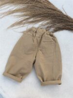 LITTLE LEAN ORIGINAL STITCH KEY PANTS CAMEL