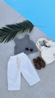 Cotton Chino Pants Wit