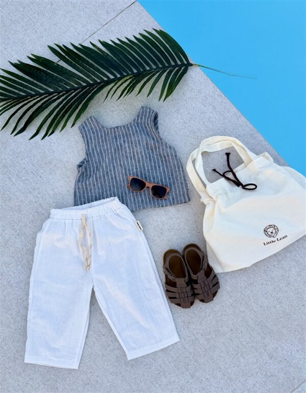 Cotton Chino Pants Wit