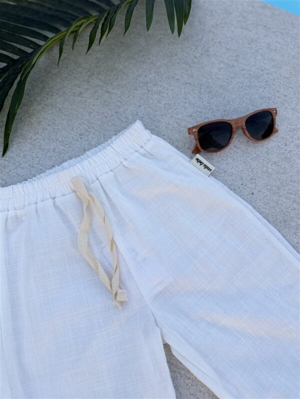 Cotton Chino Pants Wit