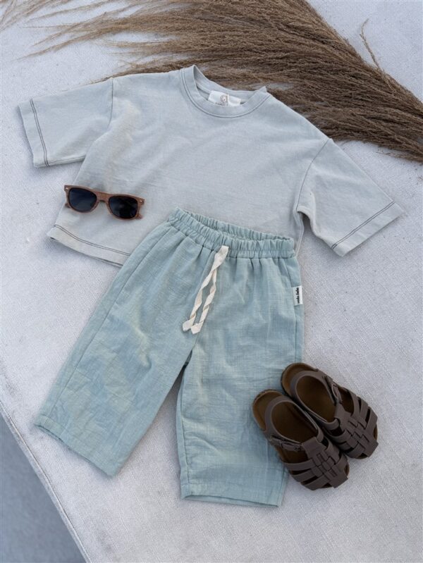 Cotton Chino Pants Mint