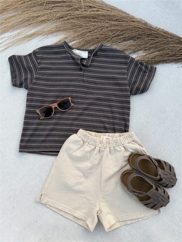 LITTLE LEAN BASIC SHORT BEIGE