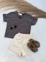 LITTLE LEAN BASIC SHORT BEIGE