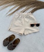 LITTLE LEAN BASIC SHORT BEIGE