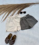 LITTLE LEAN BASIC SHORT BEIGE