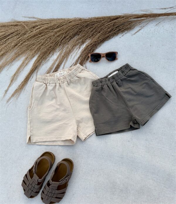 LITTLE LEAN BASIC SHORT BEIGE