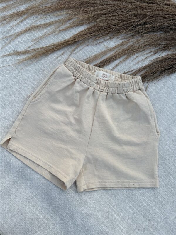 LITTLE LEAN BASIC SHORT BEIGE
