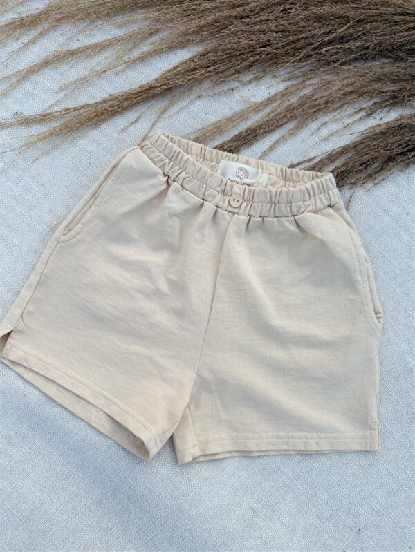 LITTLE LEAN BASIC SHORT BEIGE