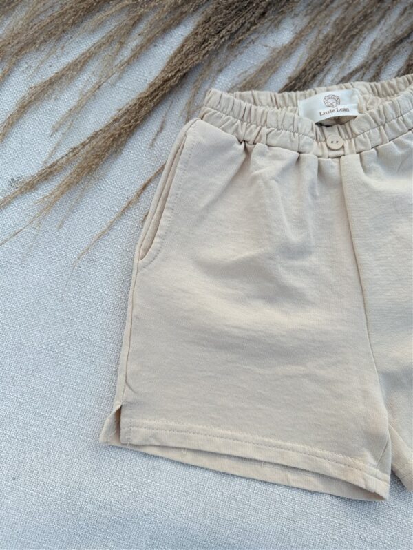 LITTLE LEAN BASIC SHORT BEIGE