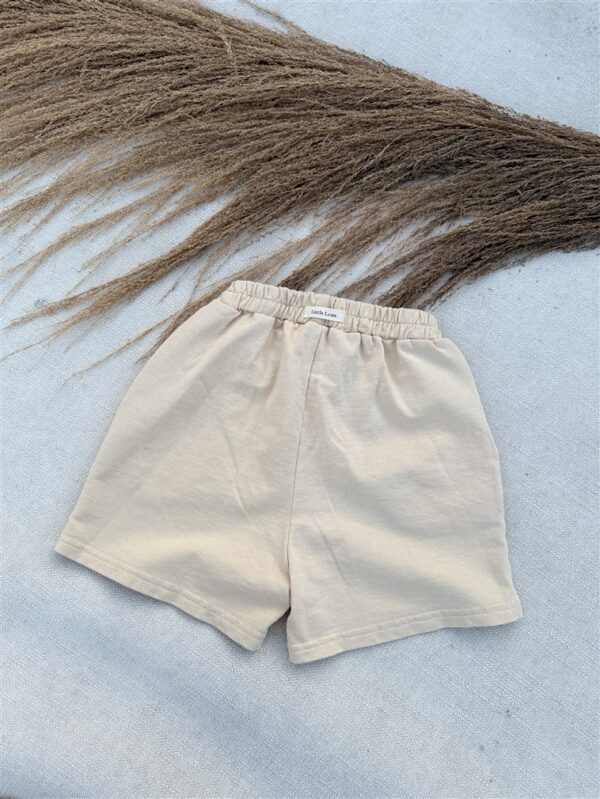 LITTLE LEAN BASIC SHORT BEIGE