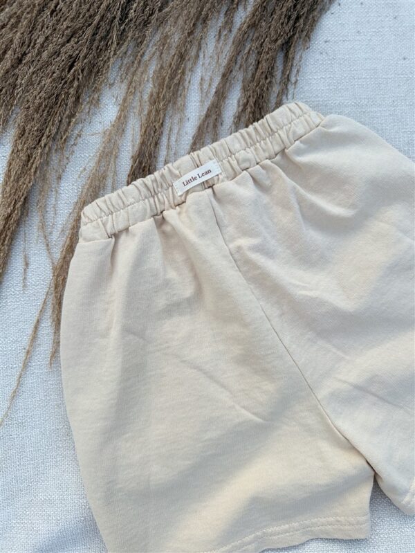 LITTLE LEAN BASIC SHORT BEIGE