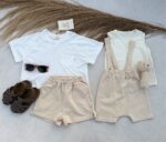 LITTLE LEAN BASIC SHORT BEIGE