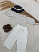 Cotton Chino Pants Wit